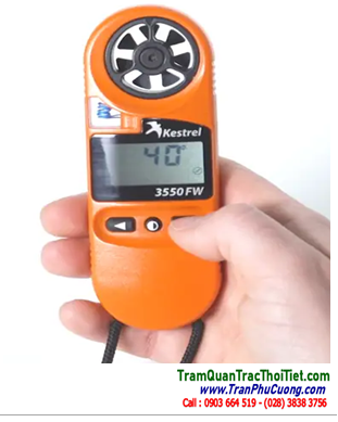 Kestrel 3550FW Fire Weather Meter _Máy đo vi khí hậu Kestrel 3550FW Fire Weather Meter _Xuất xứ Mỹ (USA) 